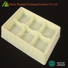 PS Flocking plastic vacuum formed tray for health care